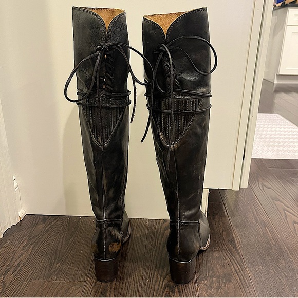 Freebird by Steven Carolina Over the Knee Leather Boots - Picture 7 of 16